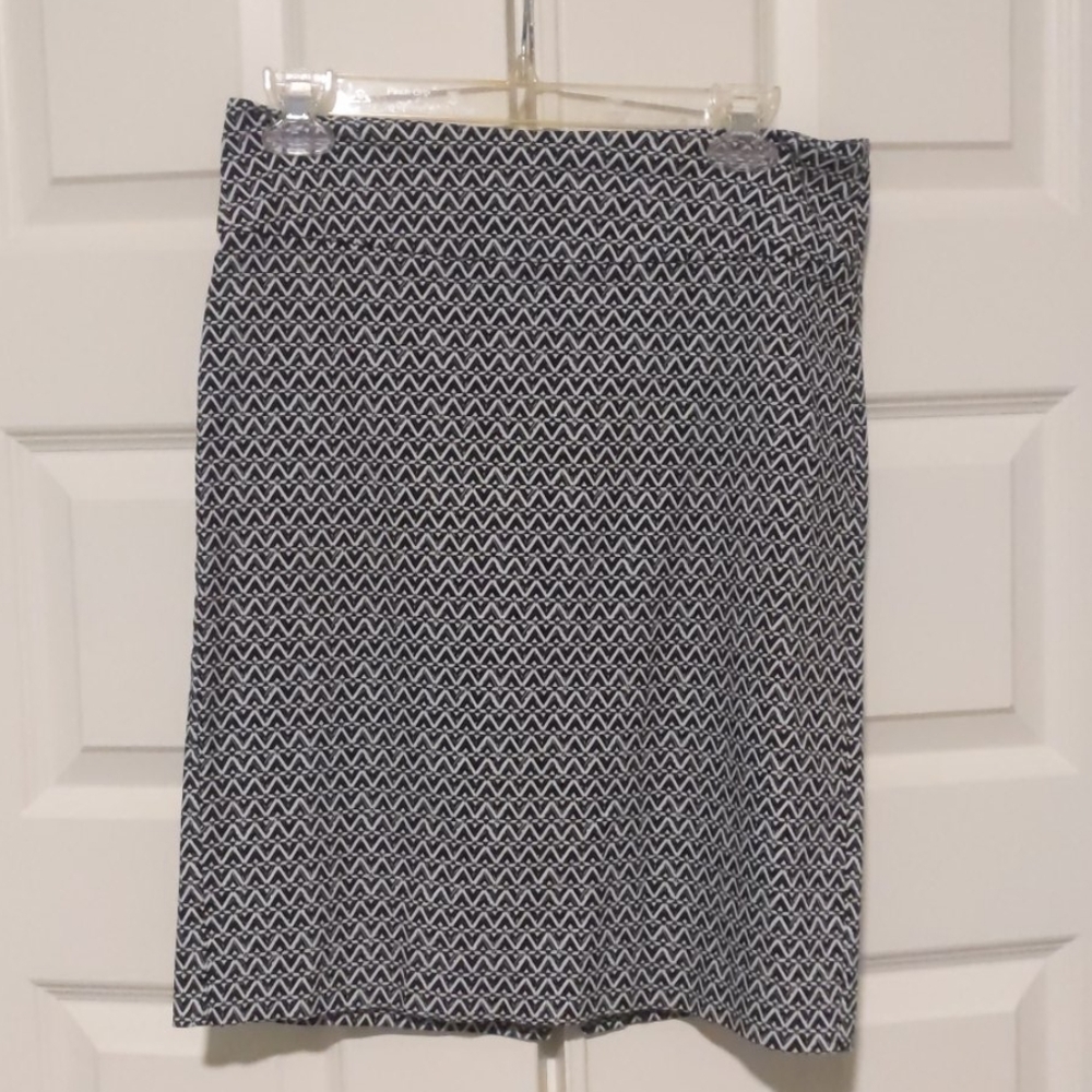 Black & white Margaret M Christiana pencil skirt